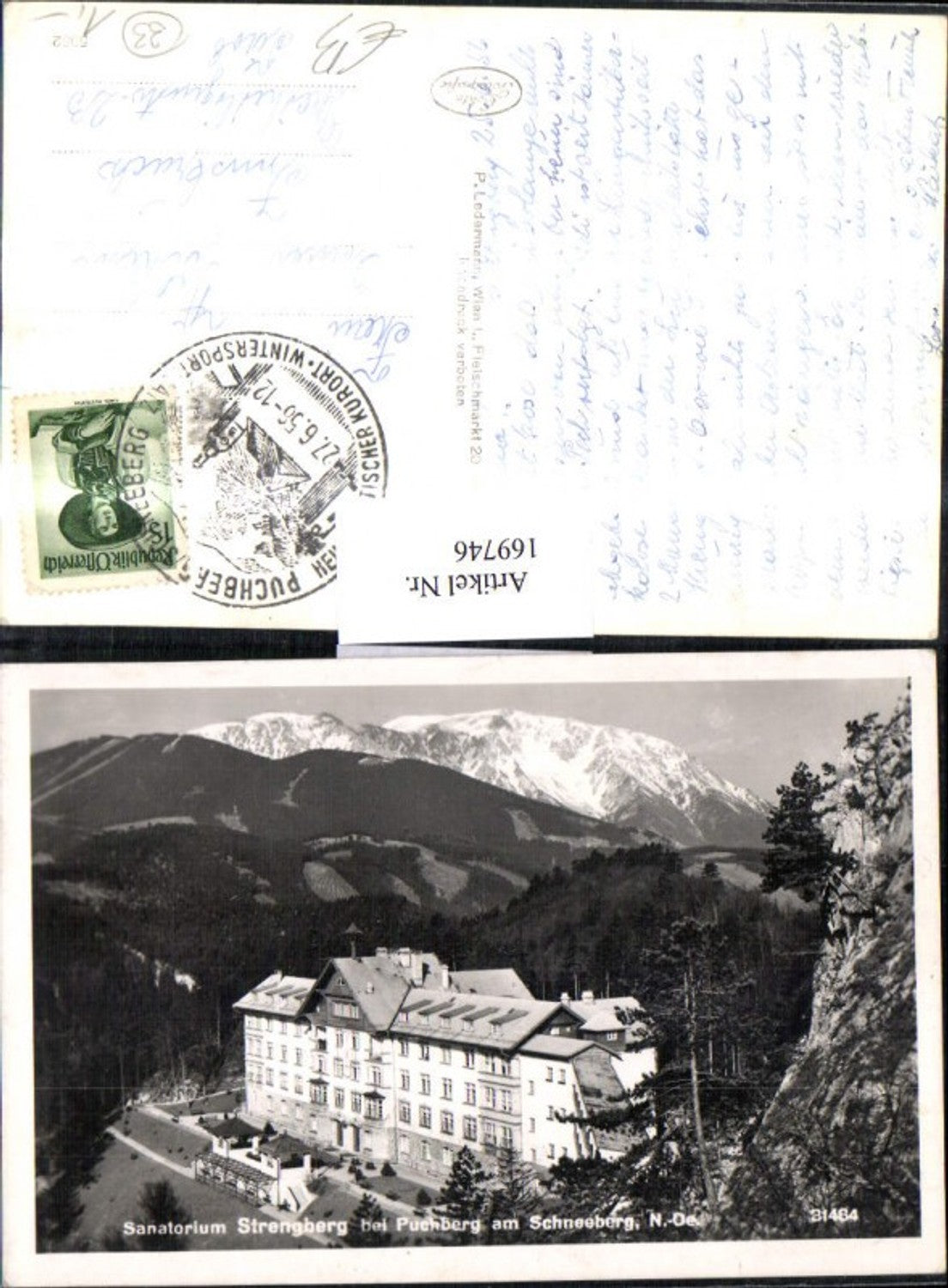 169746,Strengberg b. Puchberg am Schneeberg Sanatorium
