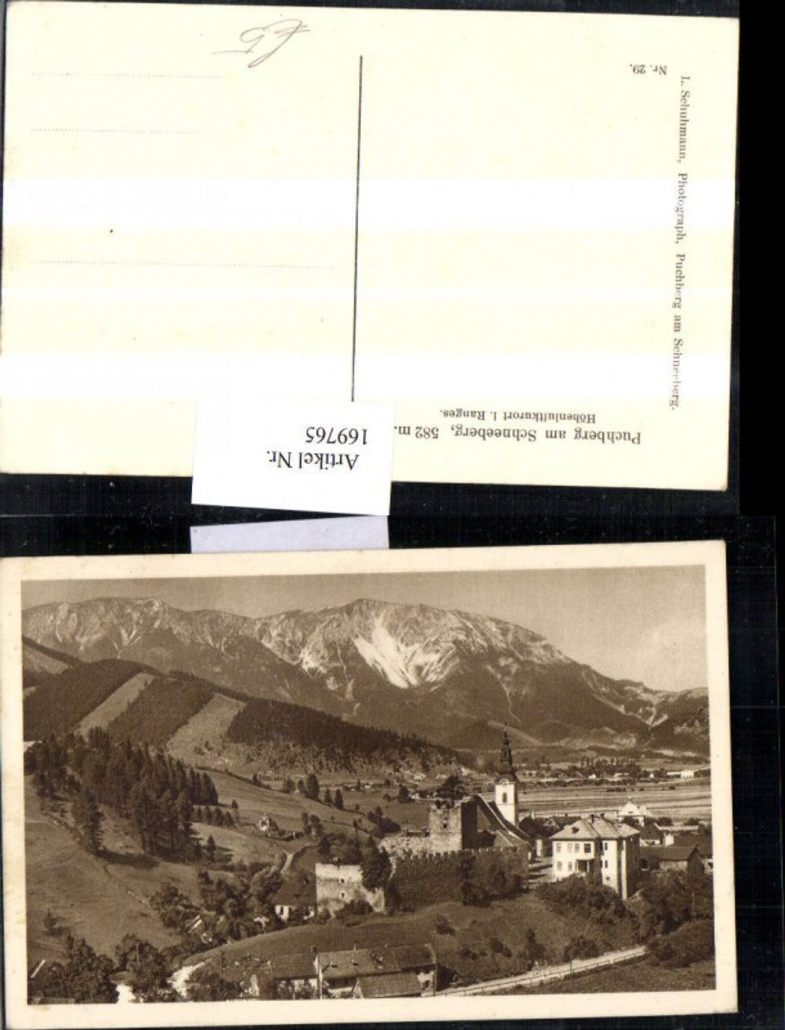 169765,Puchberg am Schneeberg Totale Höhenluftkurort