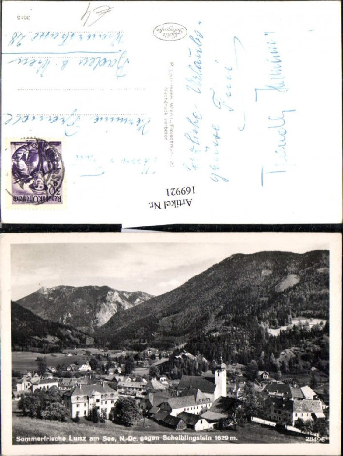 169921,Linz am See Totale gegen Scheiblingstein