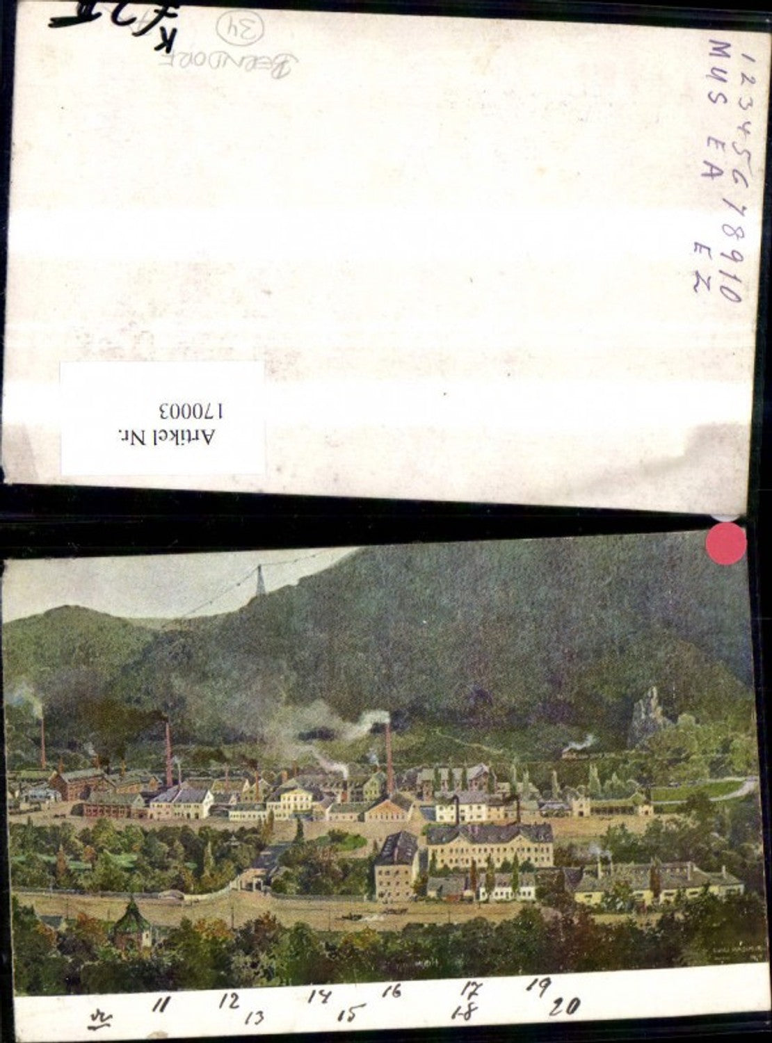 170003,Berndorf Künstler Ak