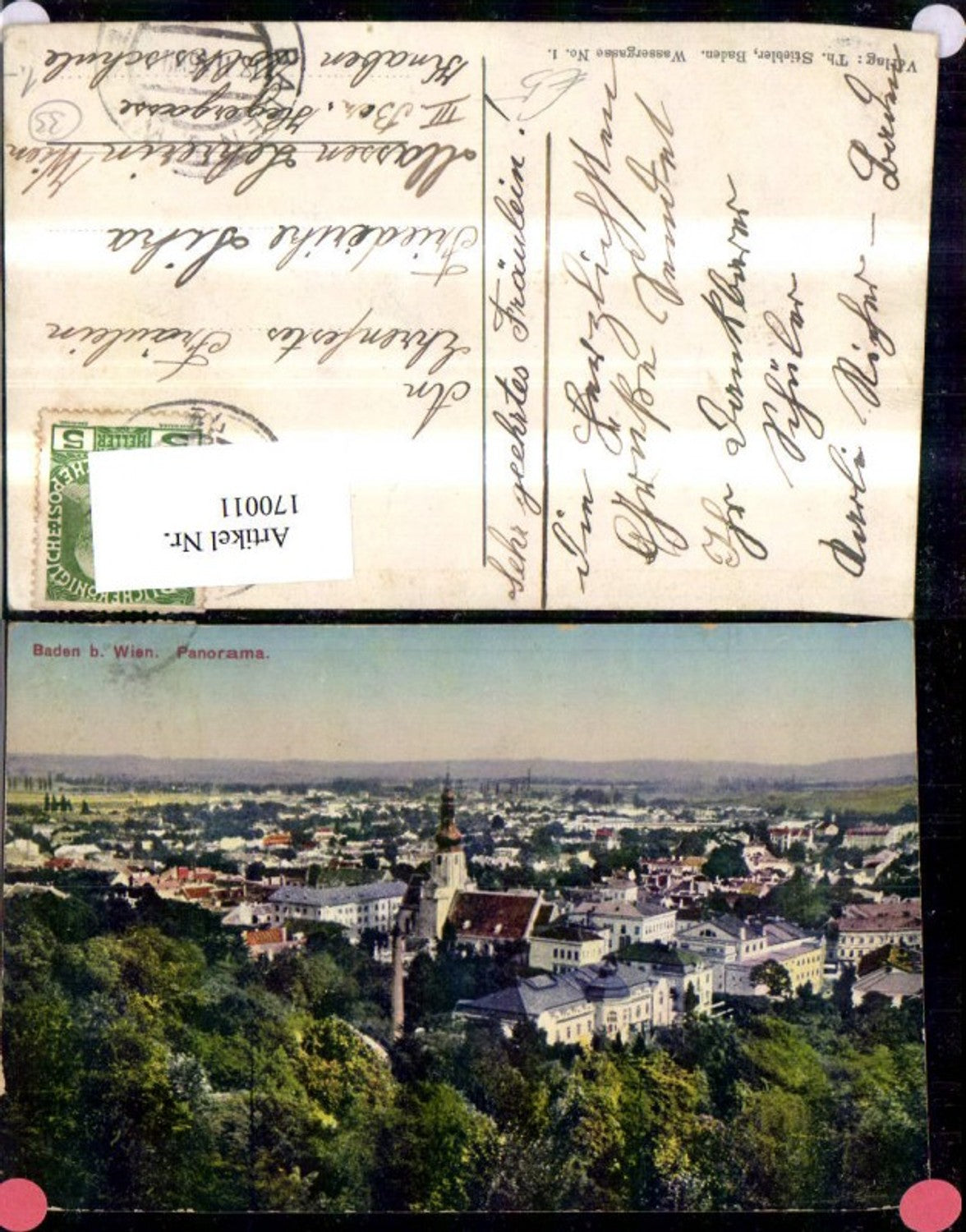 170011,Baden b. Wien Panorama