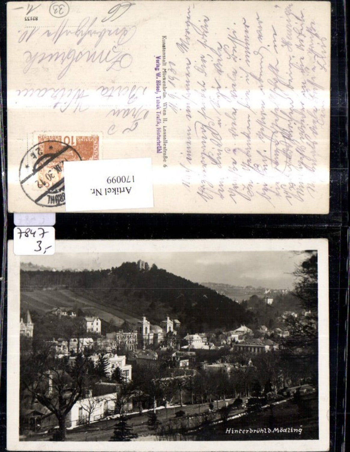 170099,Hinterbrühl Mödling 1930
