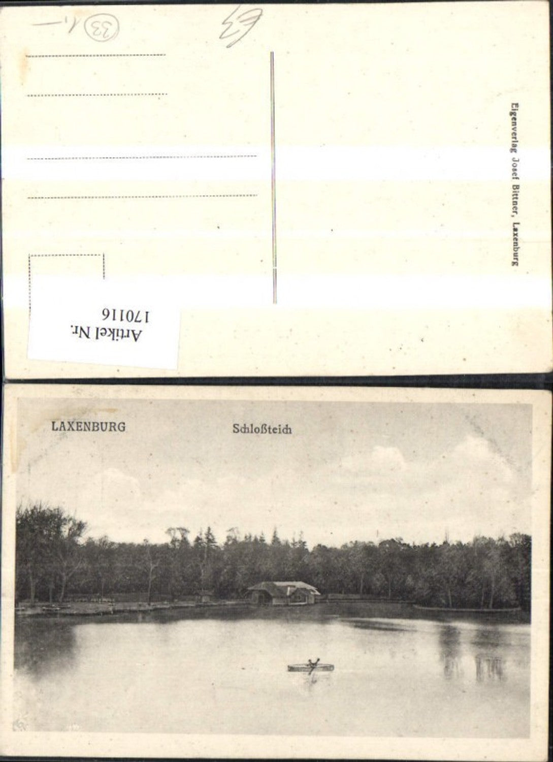 170116,Laxenburg Schloßteich Ruderboot Boot