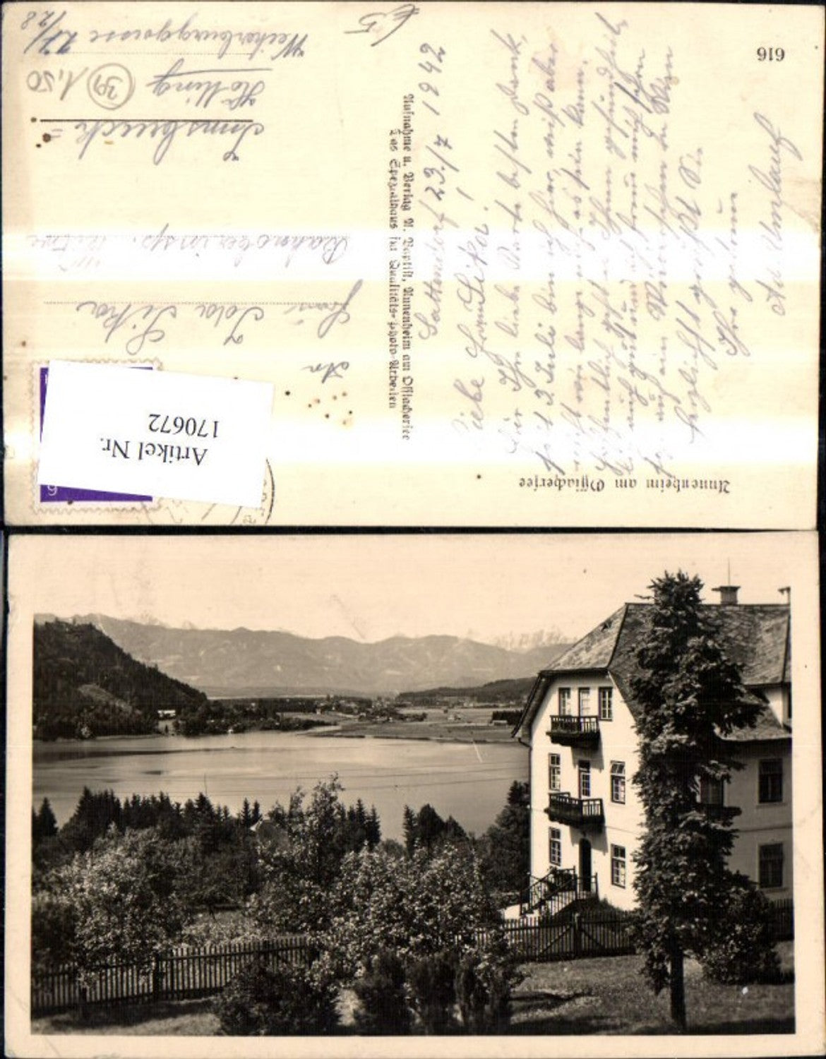 170672,Annenheim a. Ossiachersee Sattendorf 1942