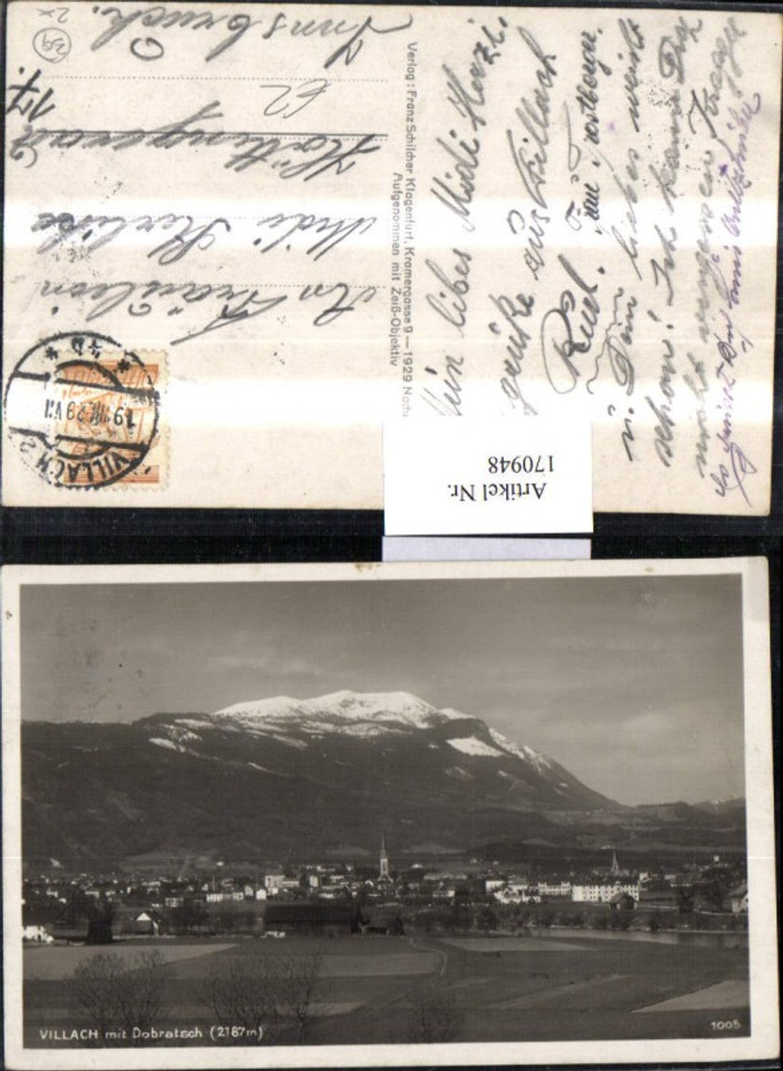 170948, Villach with Dobratsch Total