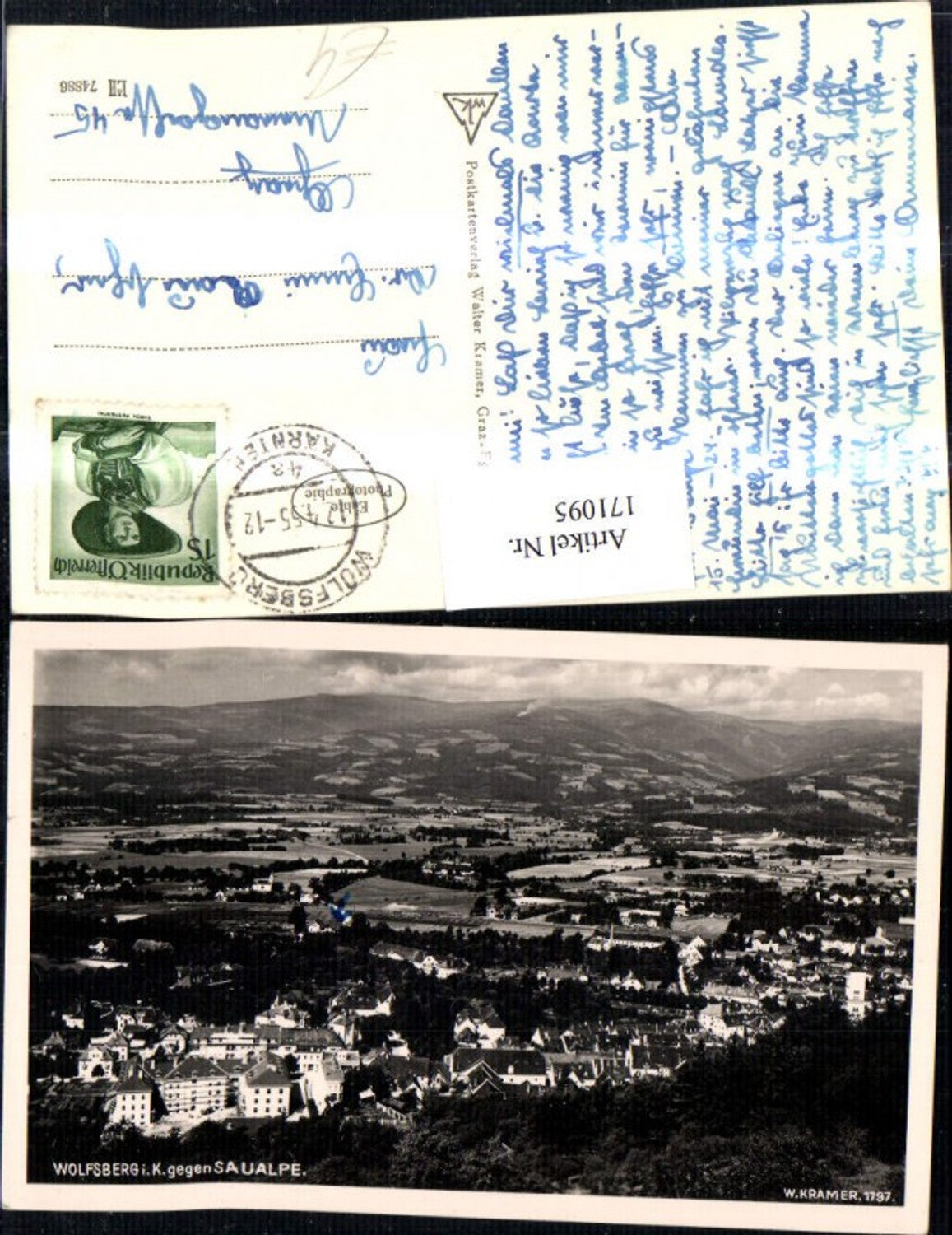 171095,Wolfsberg geg. Saualpe Totale