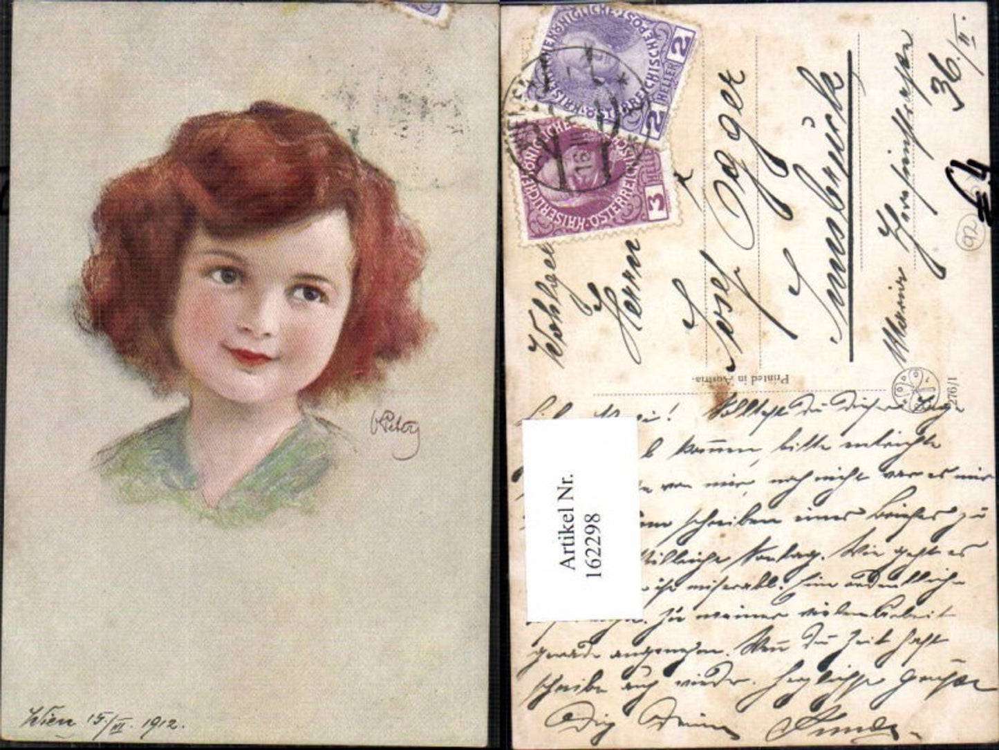 162298, Artist AK Girl Portrait