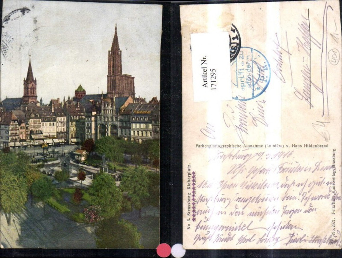 171295, Strasbourg Kleberplatz Square view
