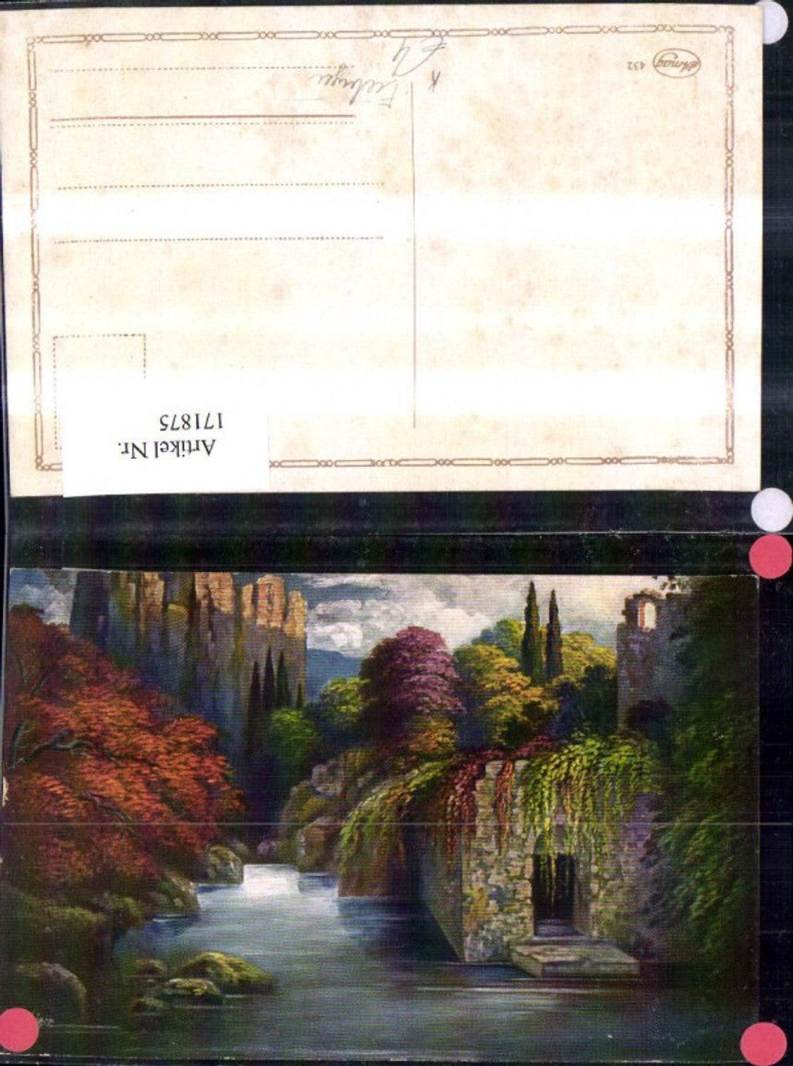 171875,Künstler Ak Landschaft sign G. Fiebiger