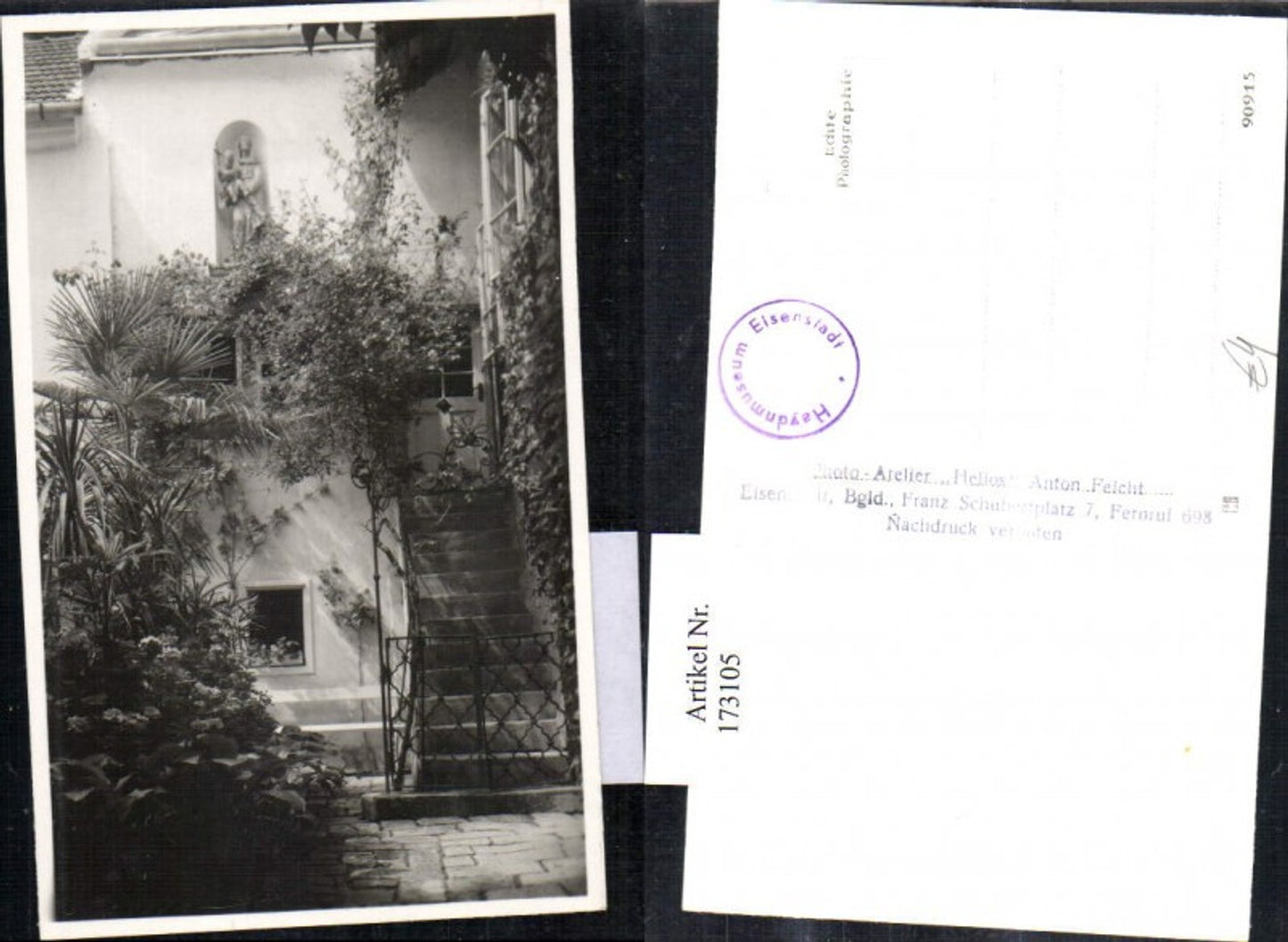 173105,Foto AK Haydnmuseum Eisenstadt