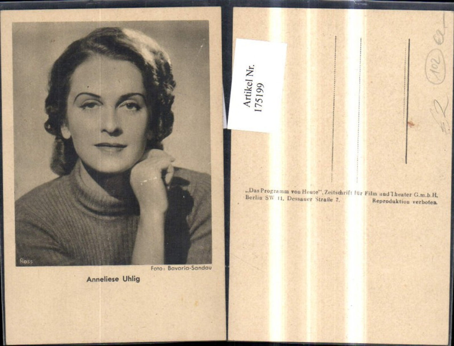 175199,Anneliese Uhlig pub Ross