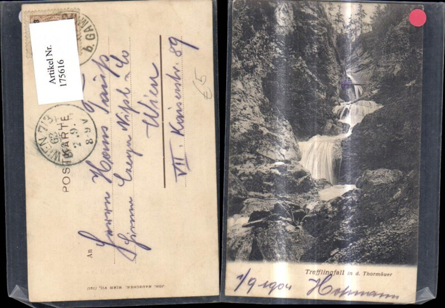 175616,Trefflingfall a. d. Thormäuer Wasserfall Tormäuer