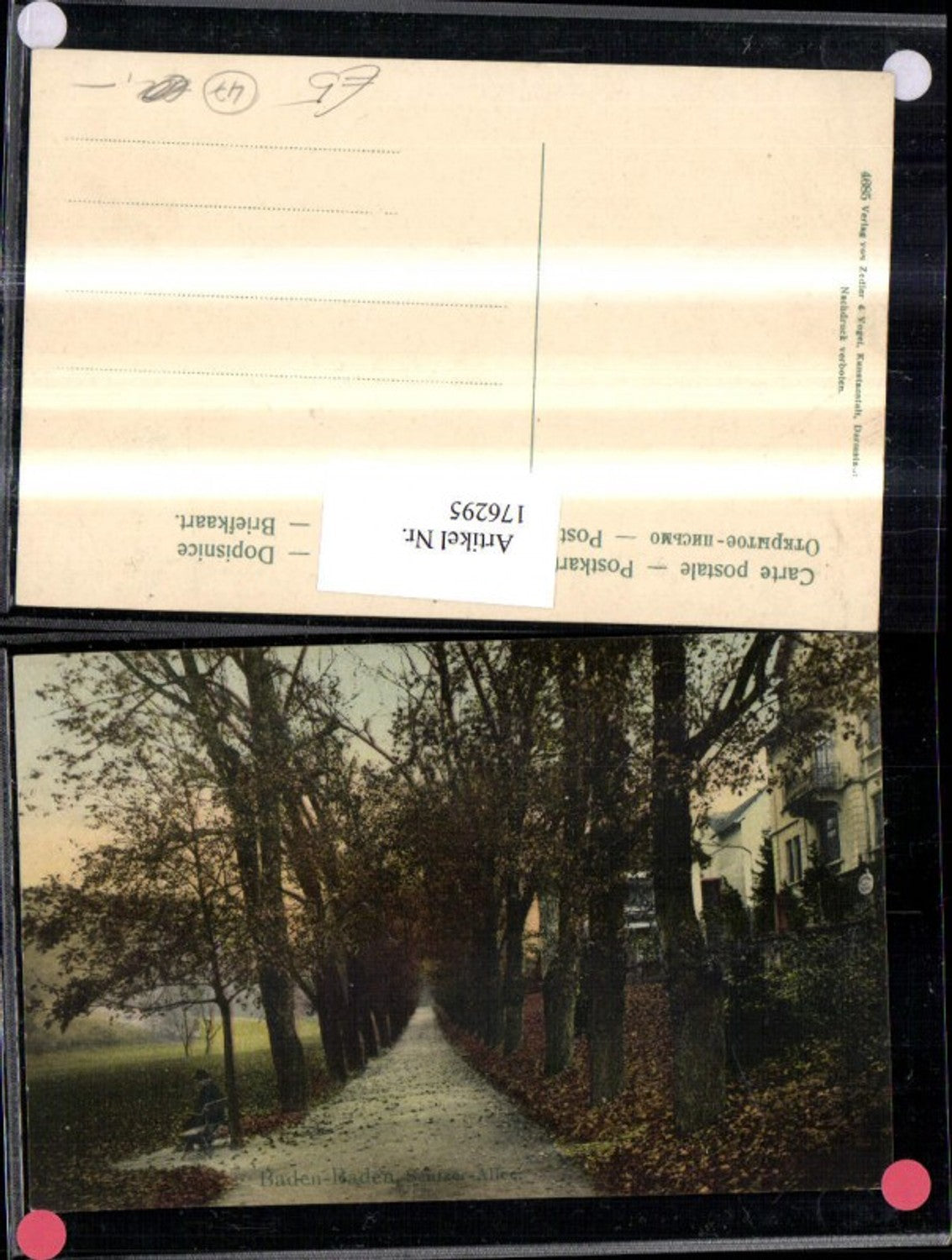 176295, Baden-Baden Seufzer-Allee (Sighs Avenue)