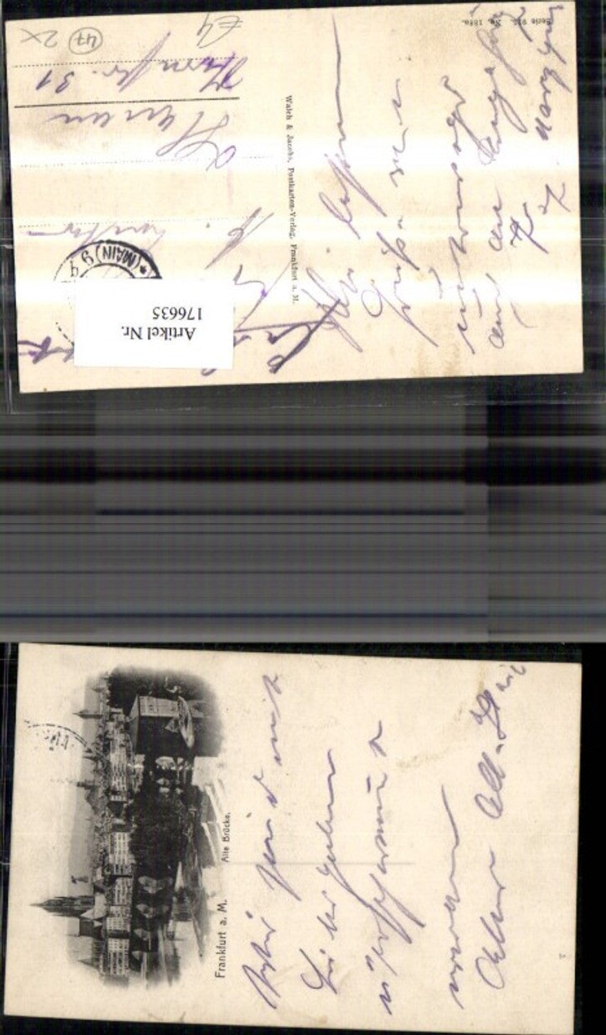 176635,Frankfurt a. Main Alte Brücke