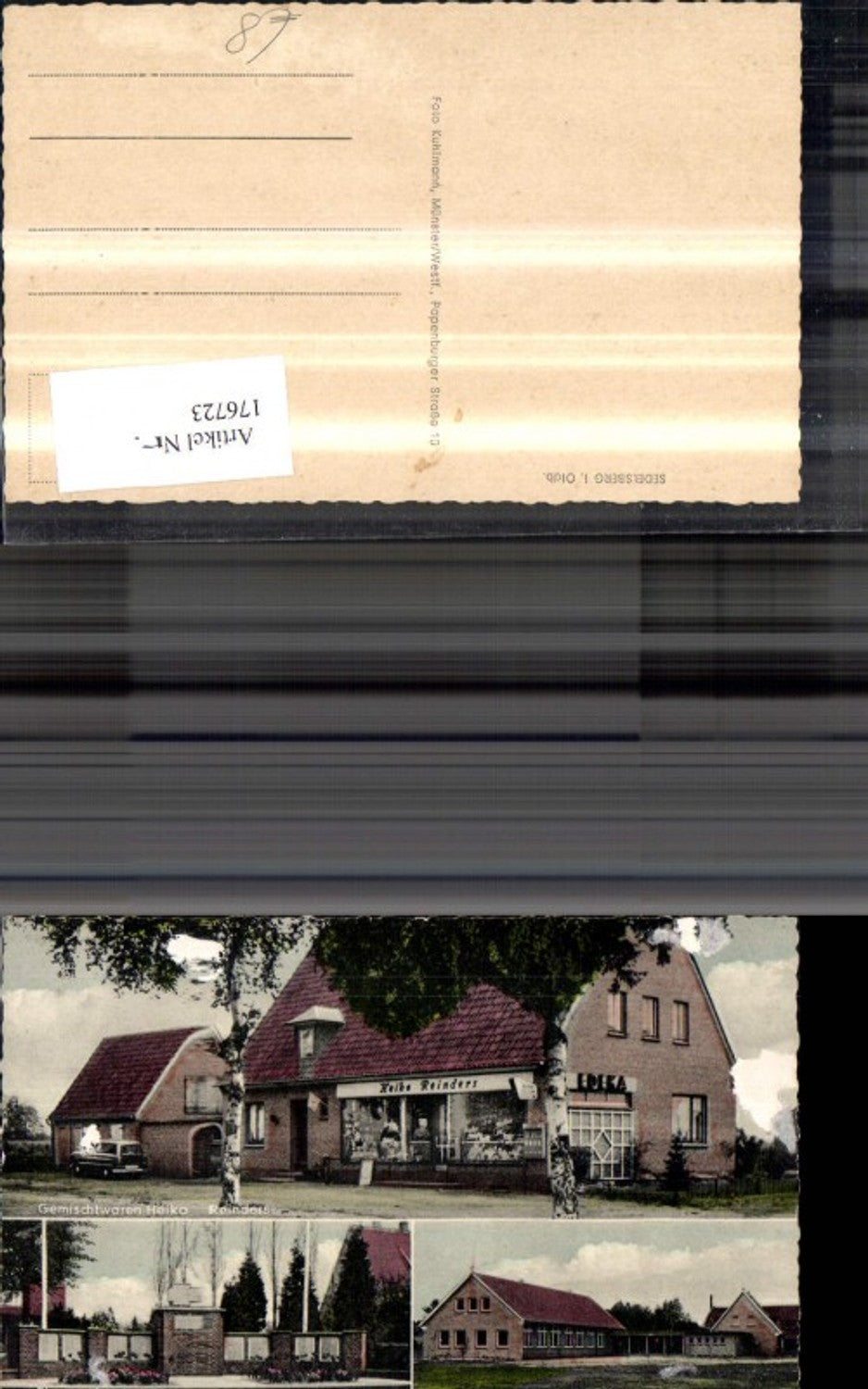 176723,Sedelsberg i. Oldb. Saterland Mehrbild Ak