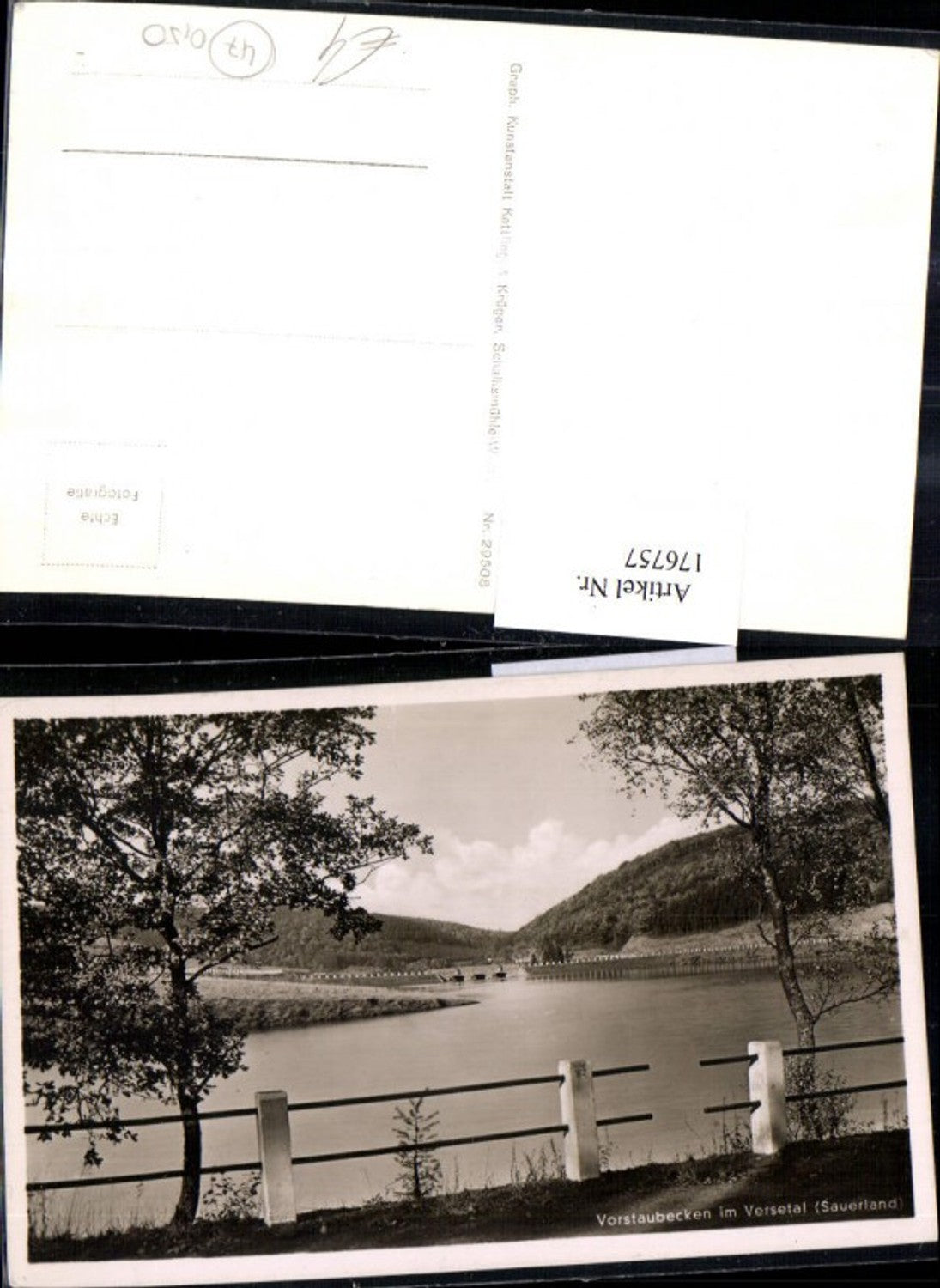 176757,Vorstaubecken im Versetal Sauerland