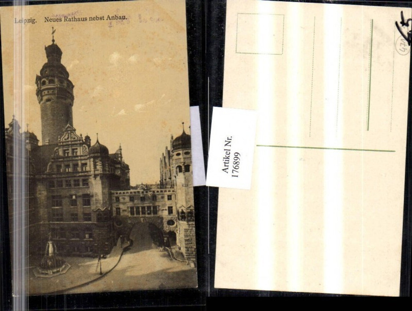 176899, Leipzig New Town Hall including extension