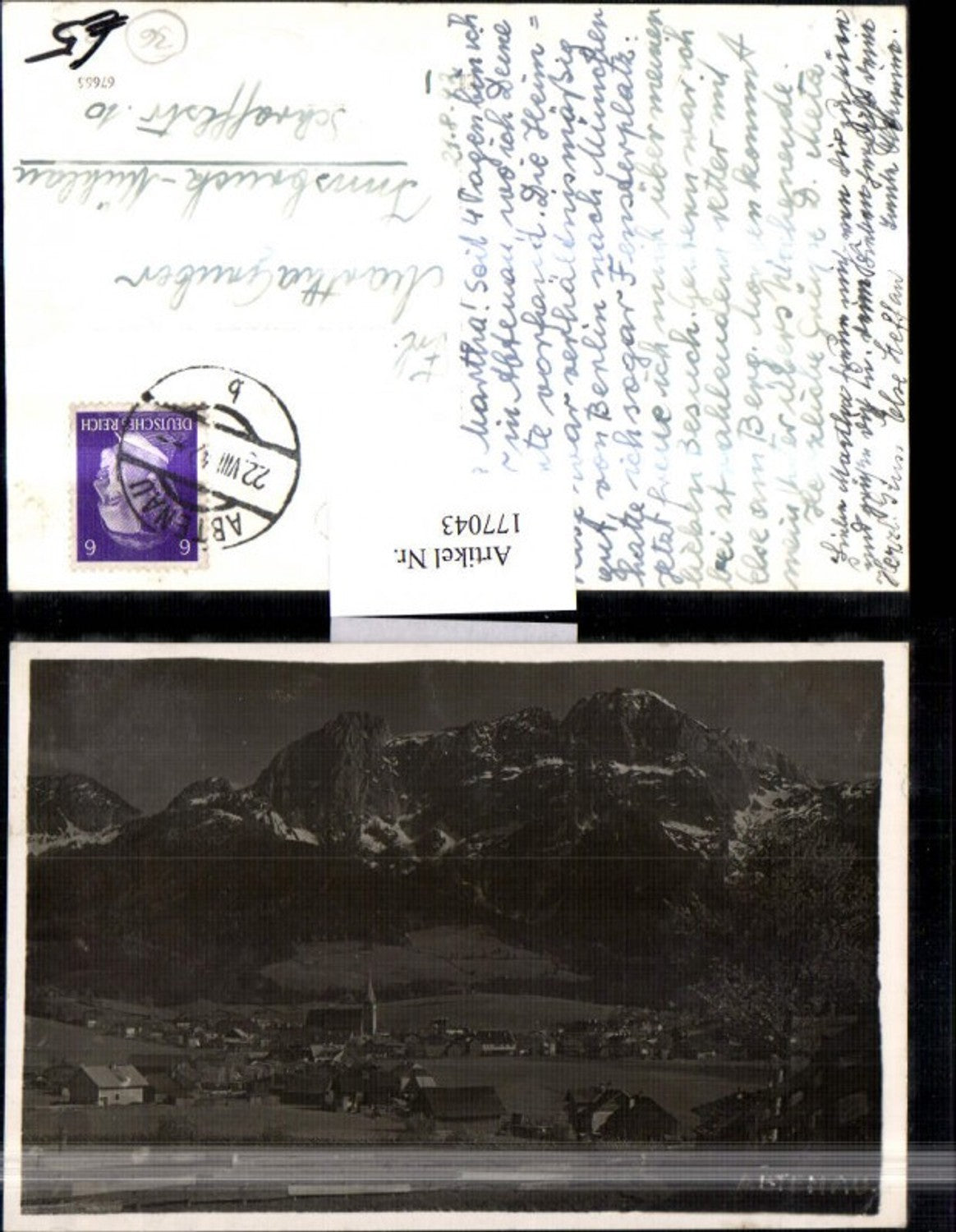 177043,Abtenau Totale m. Tennengebirge