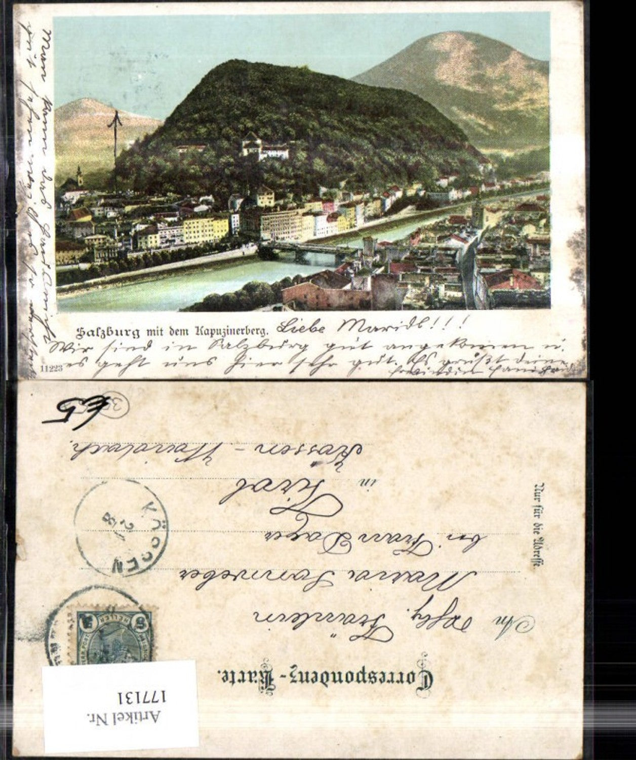 177131,Salzburg m. d. Kapuzinerberg