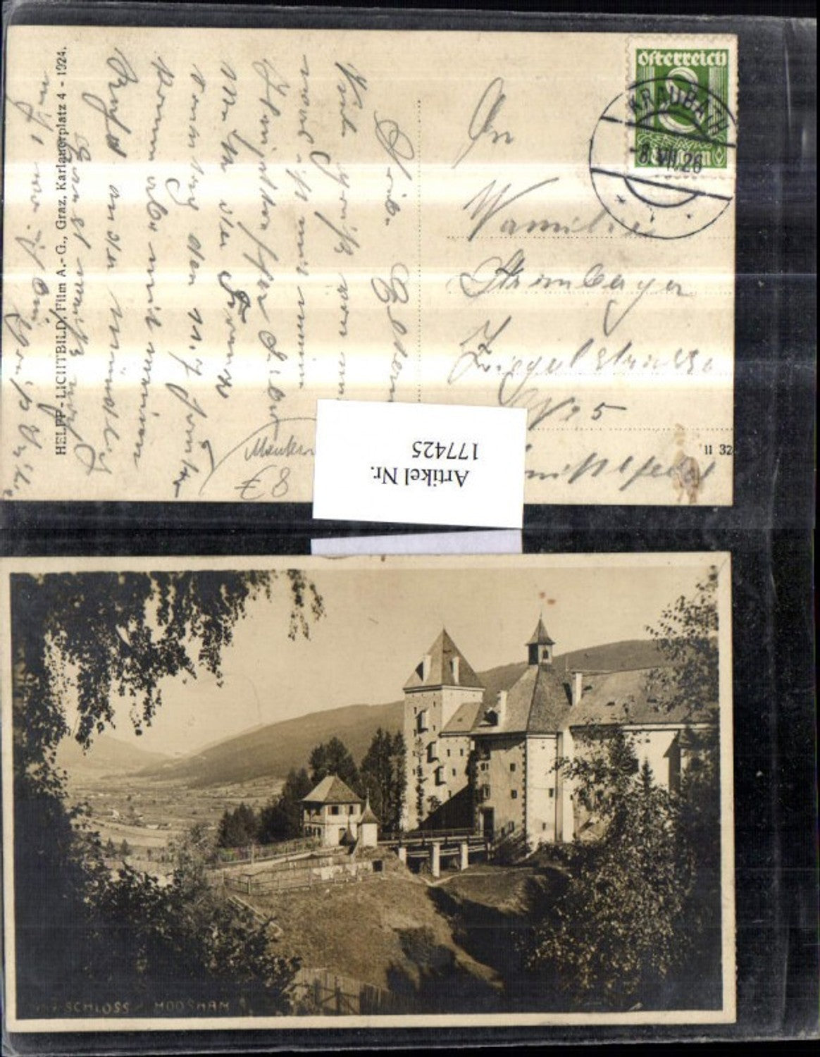 177425,Schloss Moosham b. Unternberg im Lungau