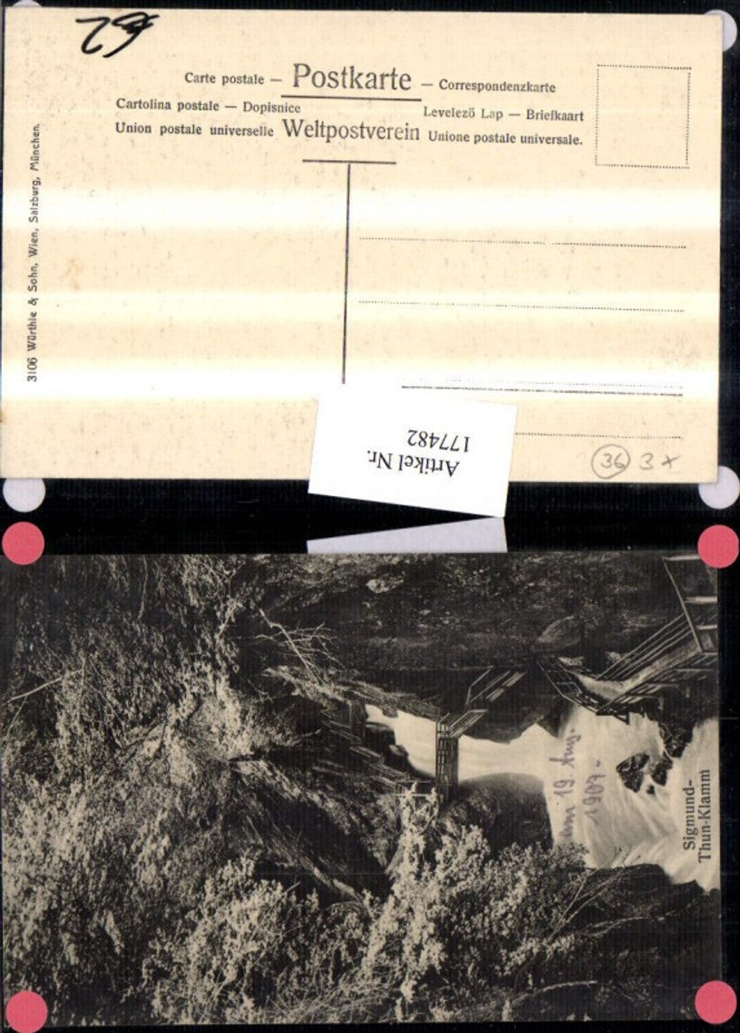 177482,Sigmund Thun-Klamm b. Kaprun