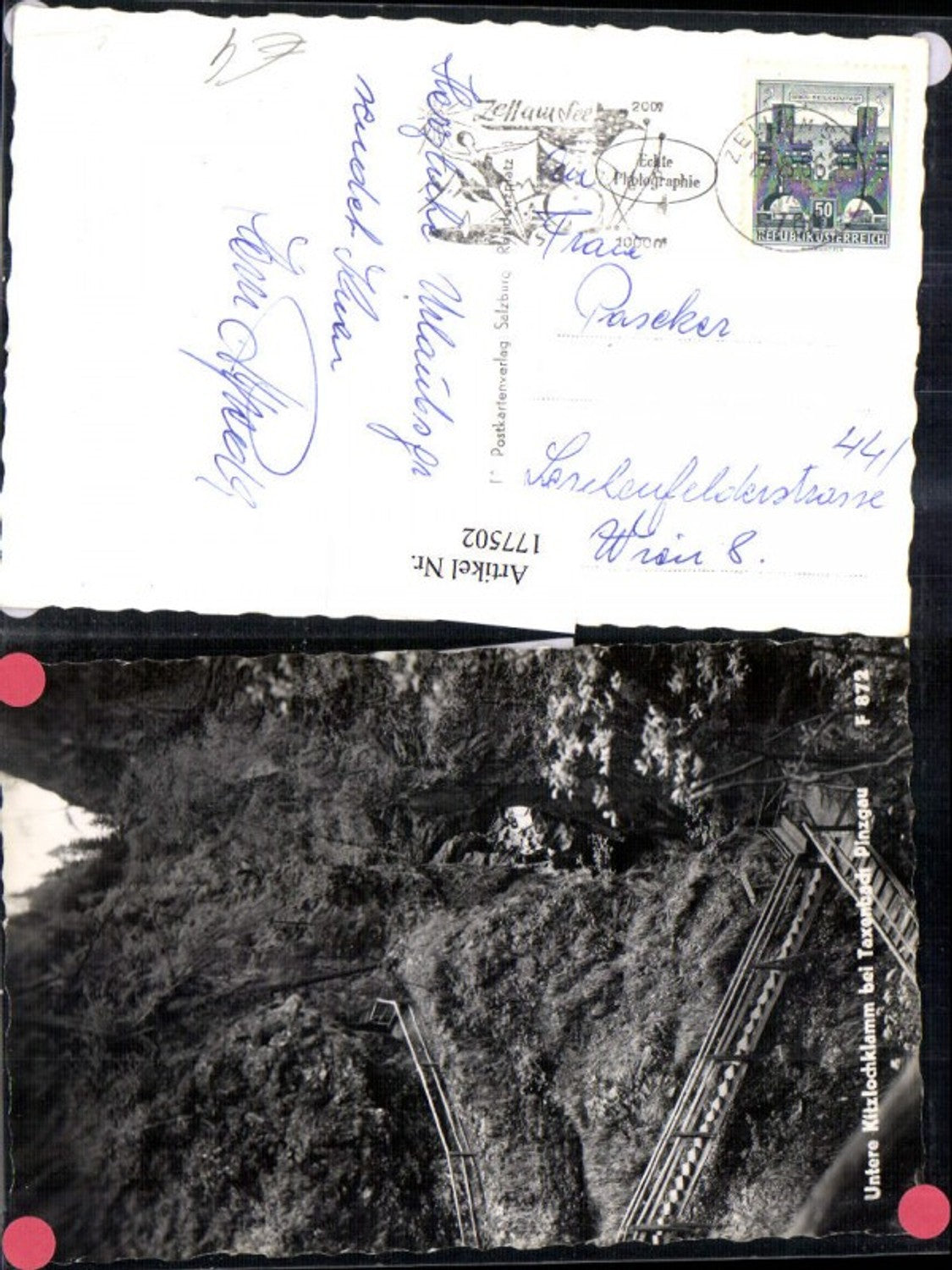 177502,Untere Kitzlochklamm b. Taxenbach Pinzgau