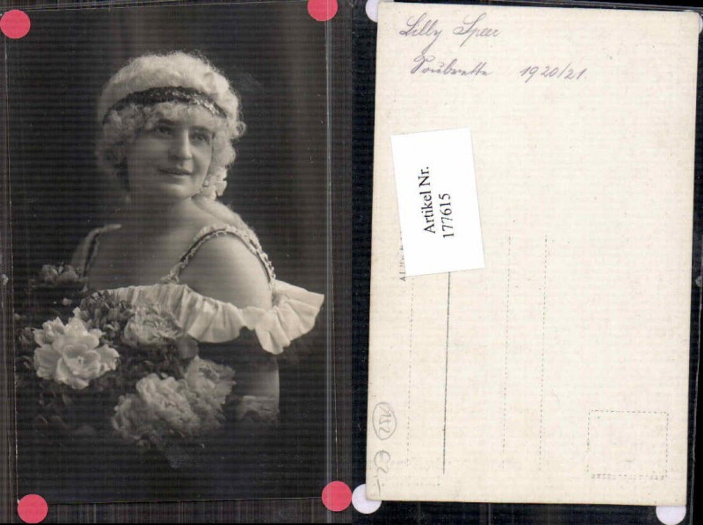 177615,Lilly Speer Opernsängerin Opern Schauspielerin