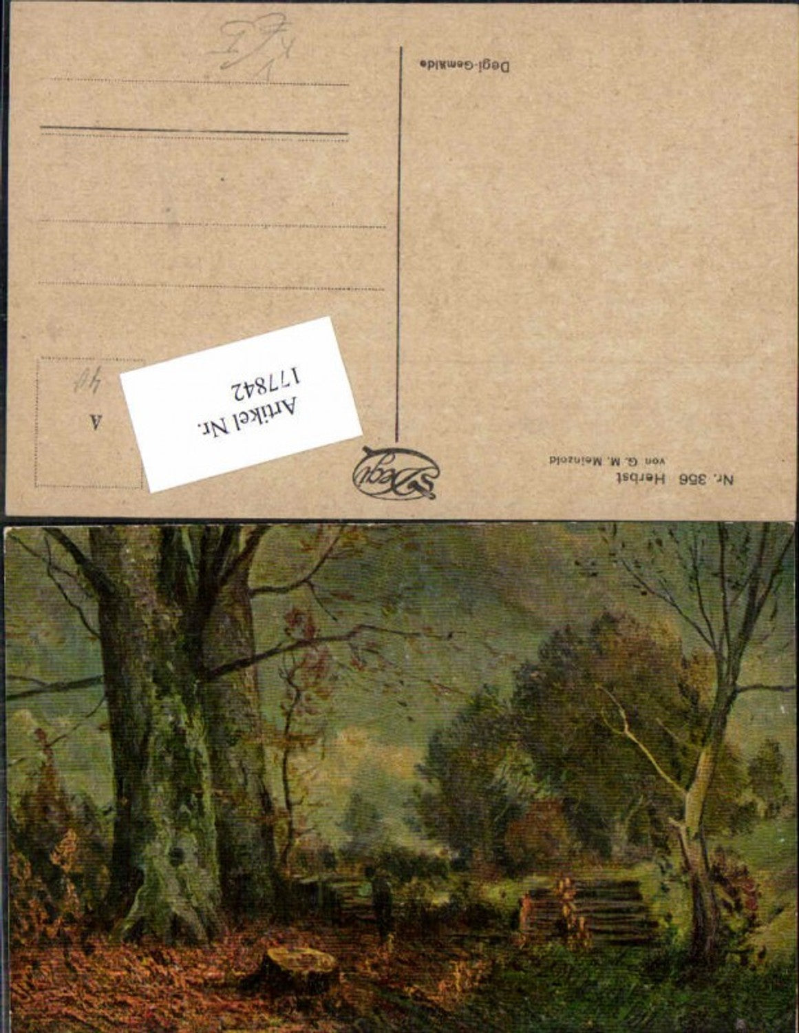177842,Degi AK 356 G.M. Meinzold Herbst wald