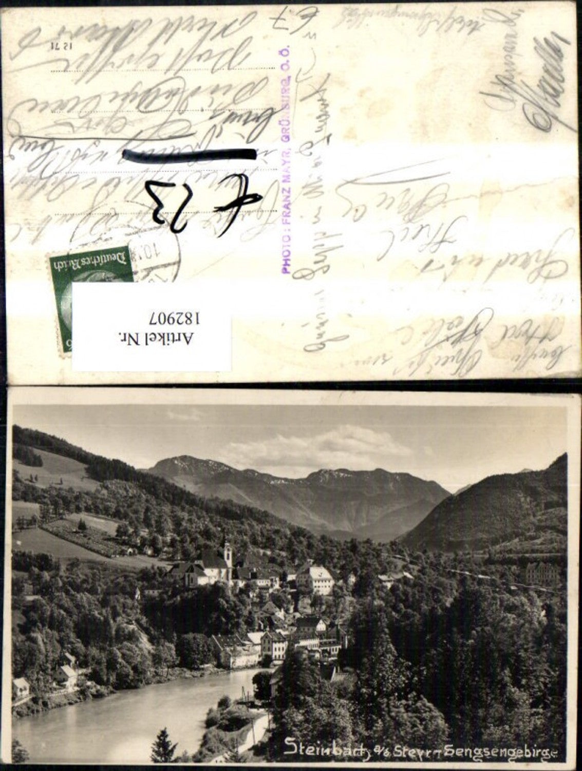 182907,Steinbach a. d. Steyr Sengsengebirge Grünburg Ternberg