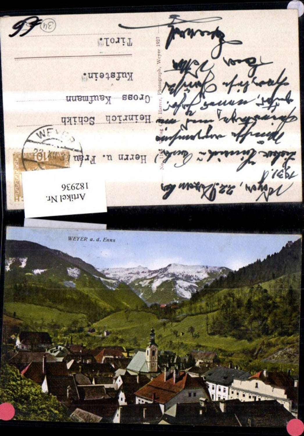 182936,Weyer a. d. Enns Teilansicht