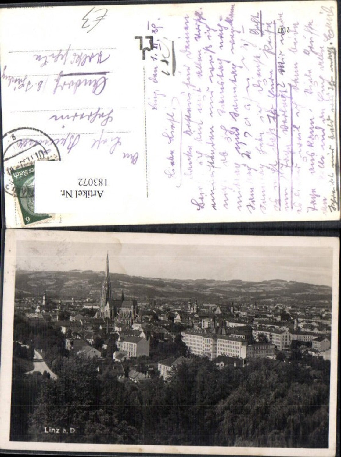 183072,Linz Teilansicht