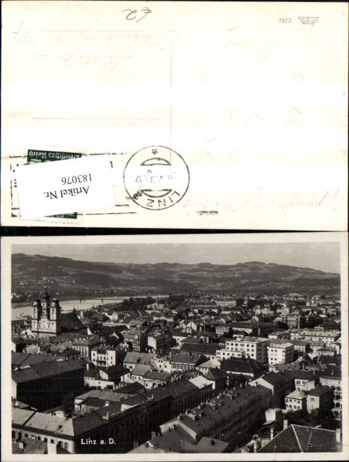 183076,Linz Teilansicht