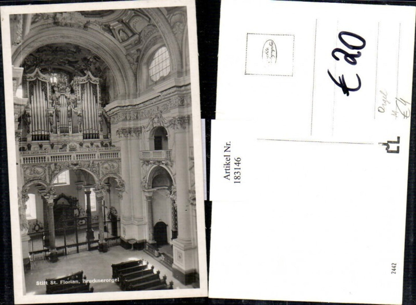 183146,St. Florian Stift Brucknerorgel Orgel
