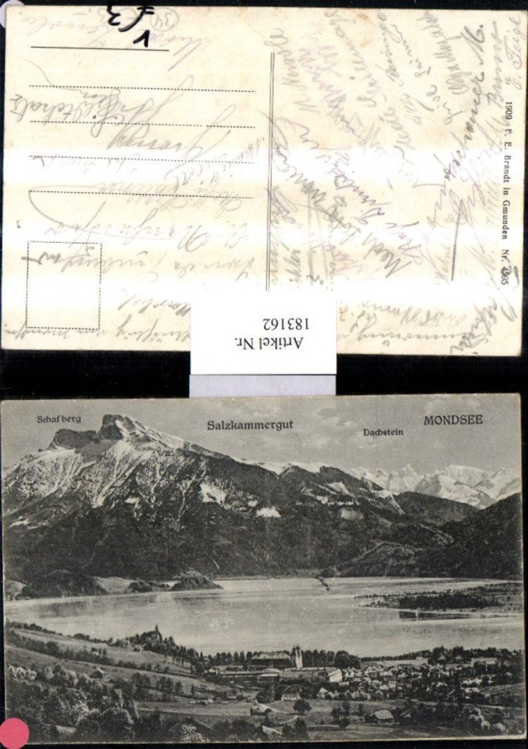 183162,Salzkammergut Mondsee Totale Schafberg Dachstein pub Brandt 4595