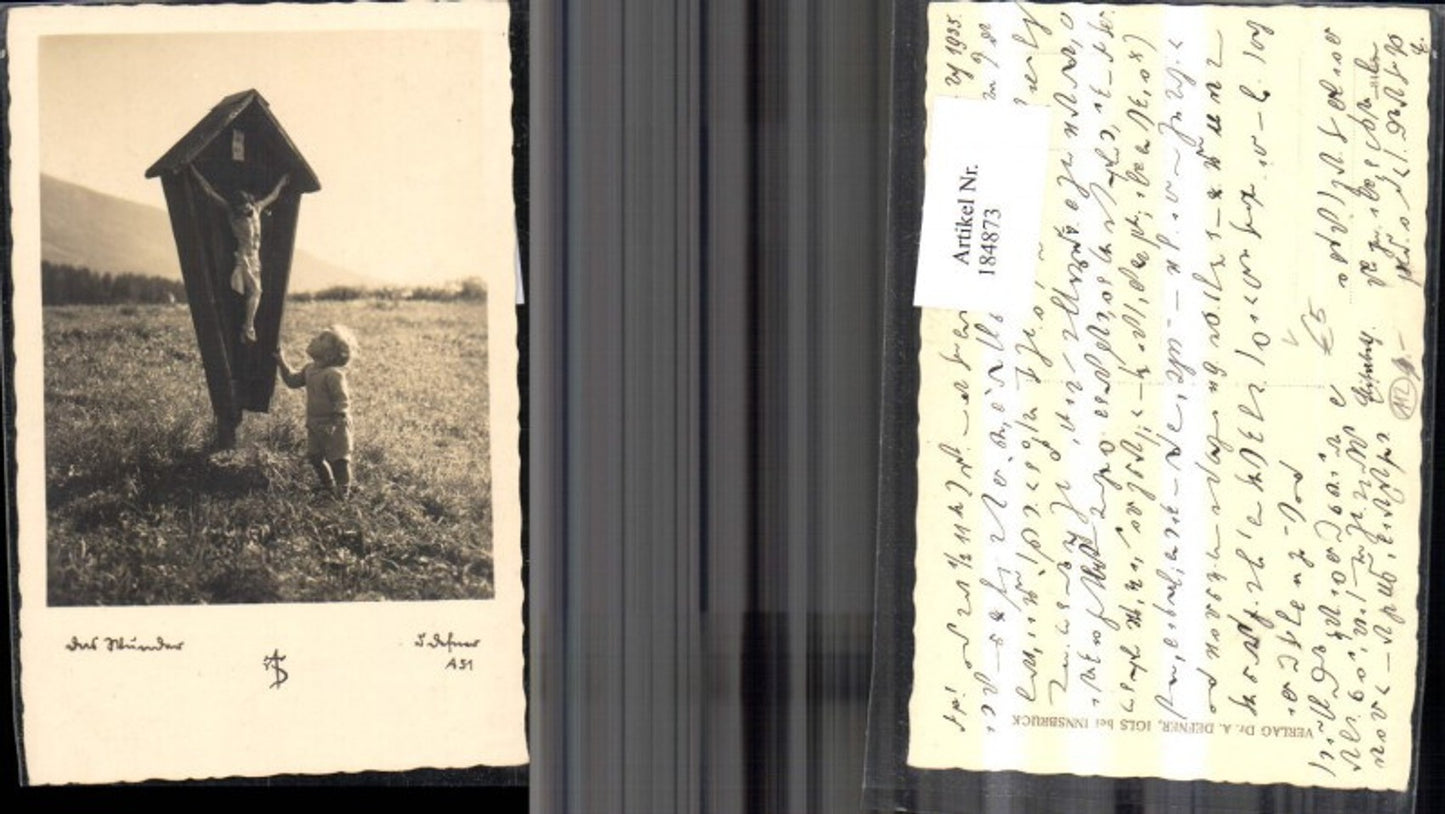 184873, Dr. Defner A 51 The Miracle Wayside Shrine with Child