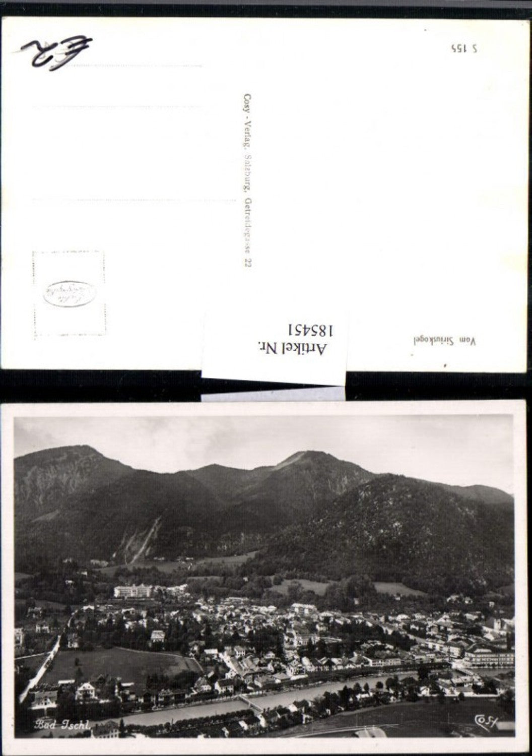 185451,Bad Ischl Totale v. Siriuskogel