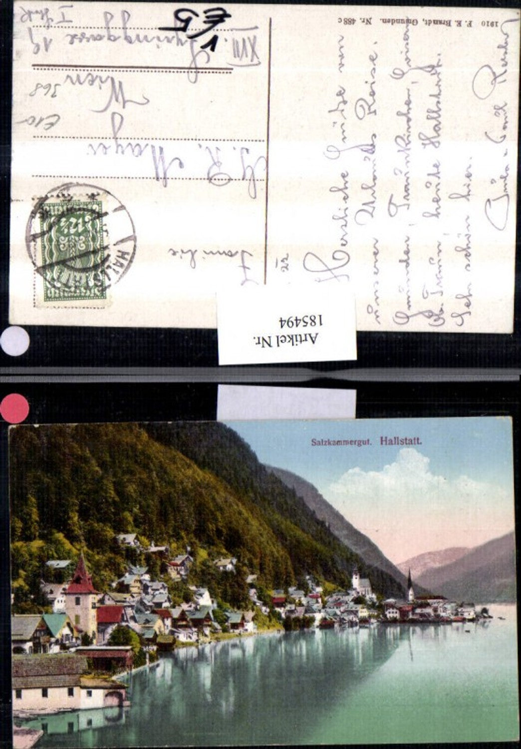 185494,Salzkammergut Hallstatt Totale pub Brandt 488c