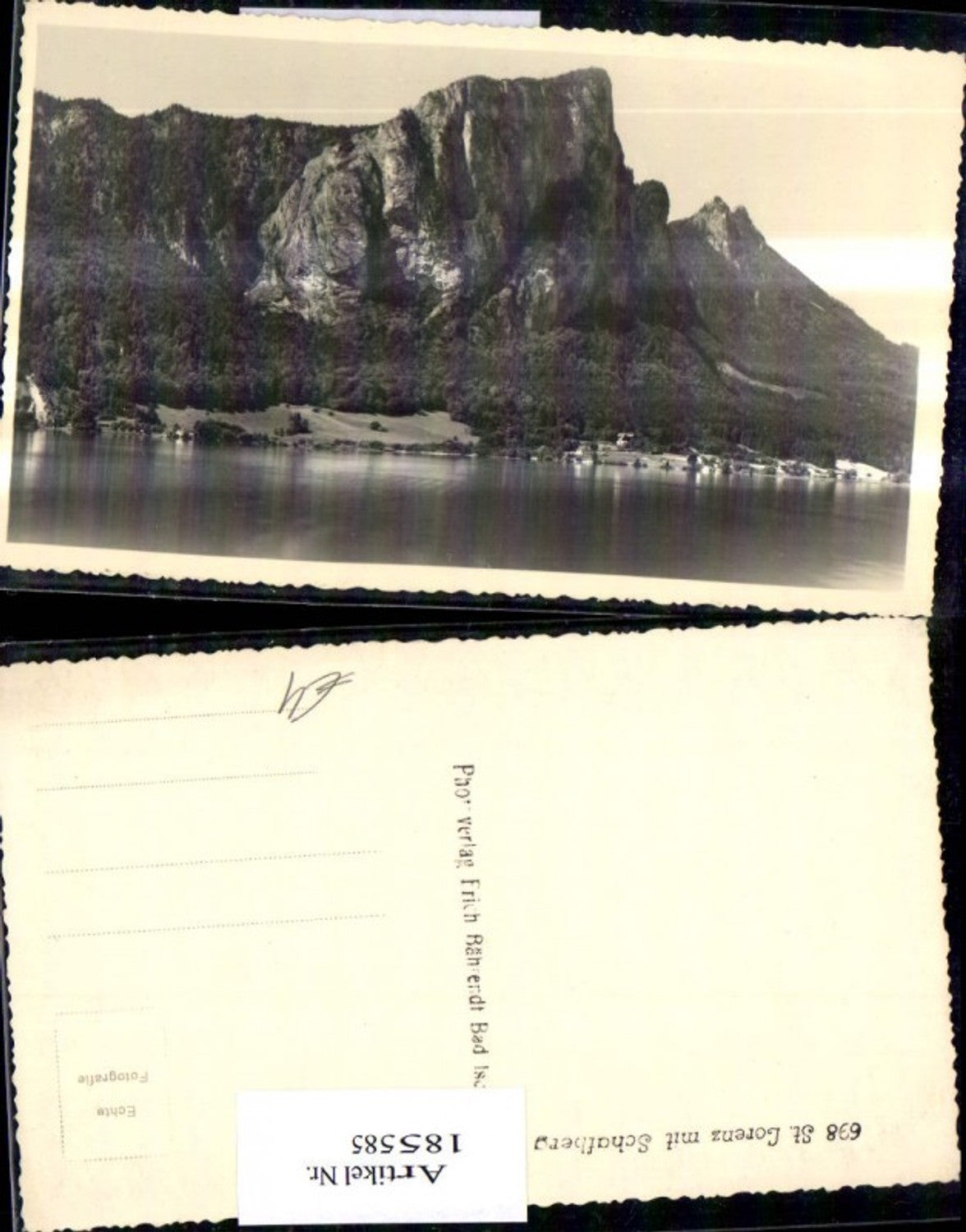 185585,St. Lorenz Teilansicht m. Schafberg