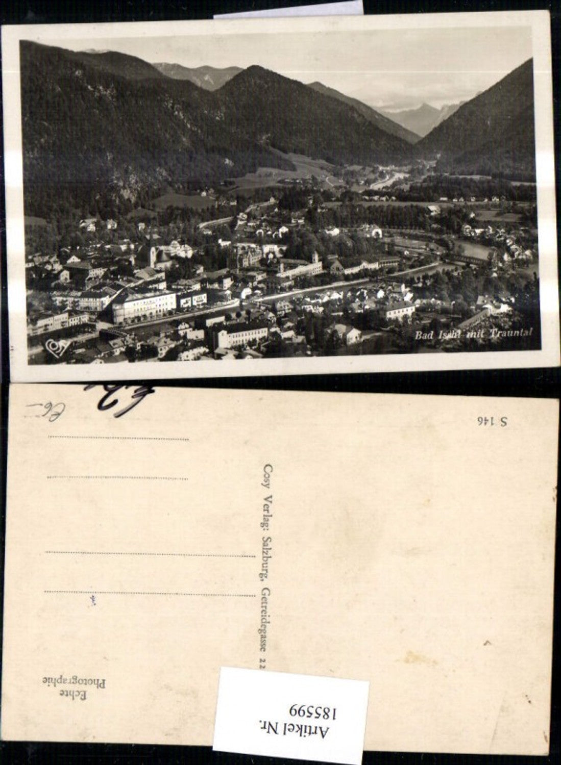185599,Bad Ischl Totale m. Trauntal