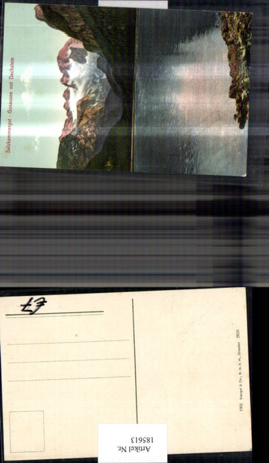 185613,Salzkammergut Gosausee m. Dachstein b. Gosau