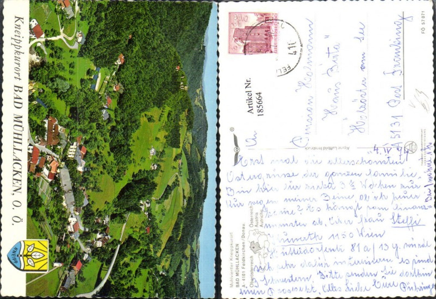 185664,Bad Mühllacken Luftbild pub Alpina Druck