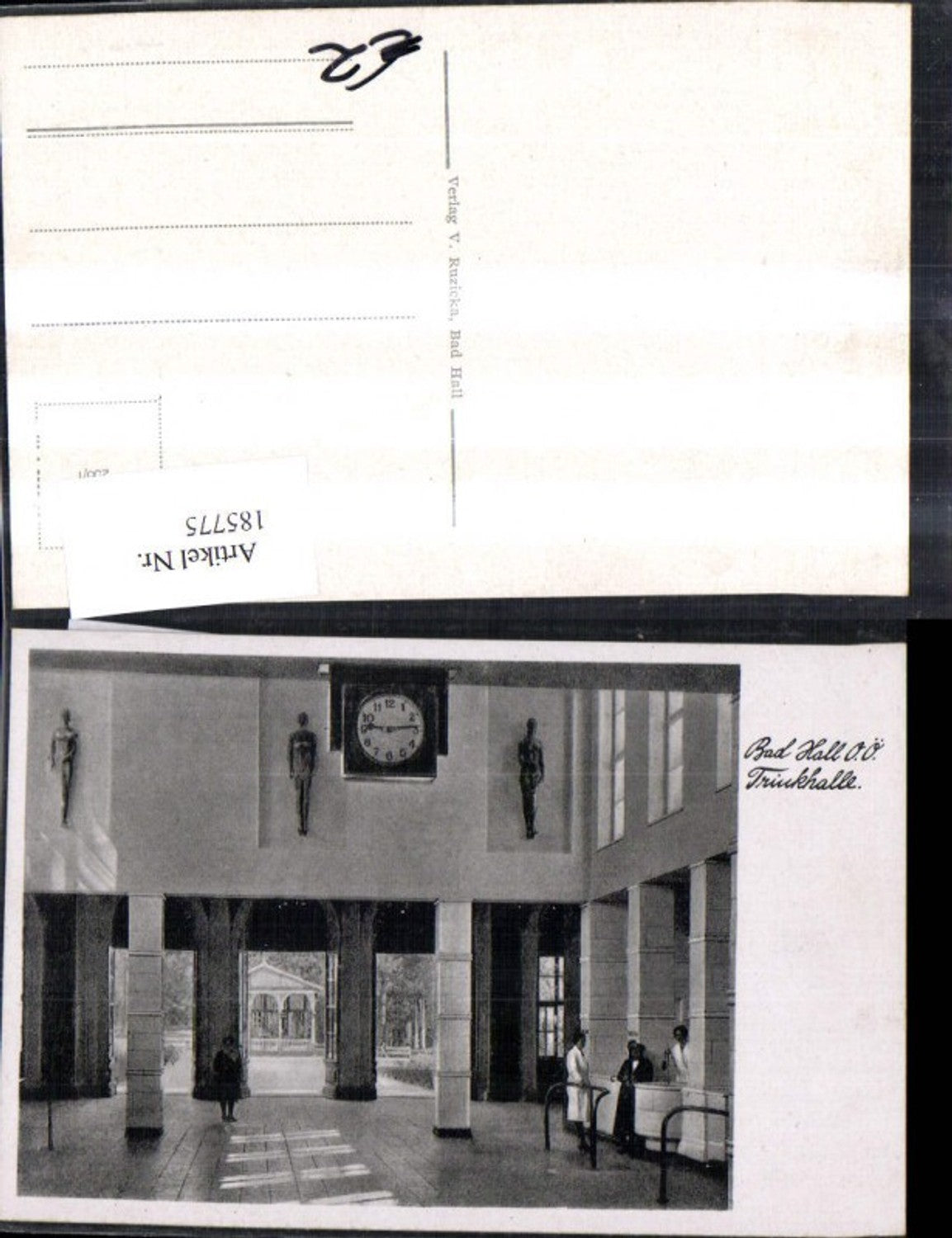 185775,Bad Hall Trinkhalle Innenansicht