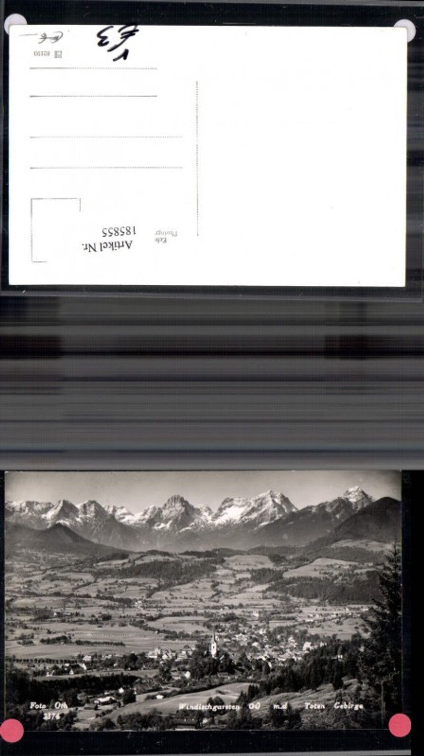 185855,Windischgarsten Totale m. d. Toten Gebirge pub Foto Oth 2374