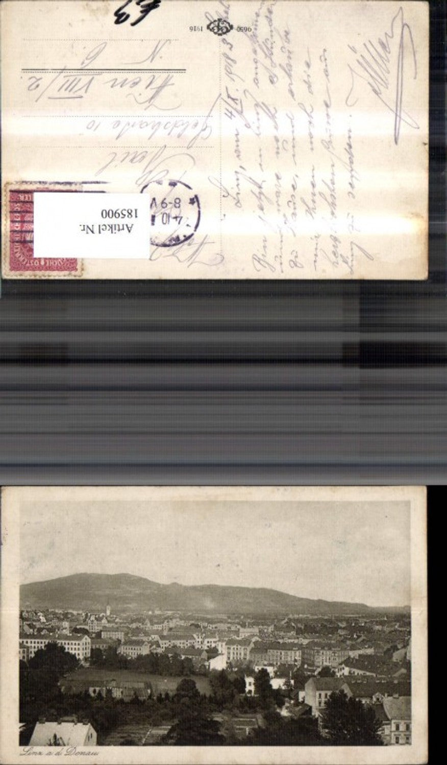 185900,Linz Teilansicht Foto Ak