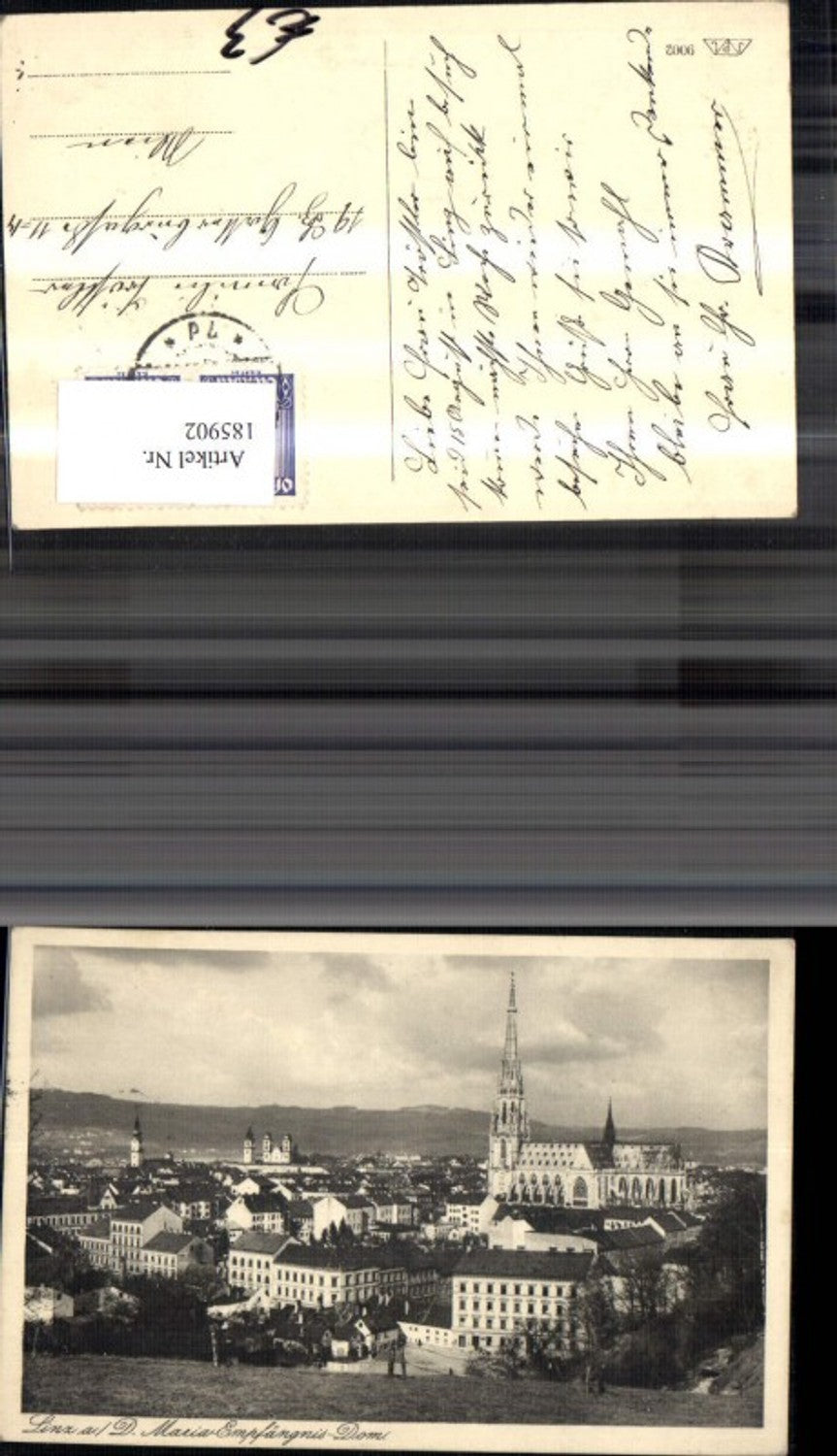 185902,Linz Maria Empfängnis Dom Kirche Foto Ak