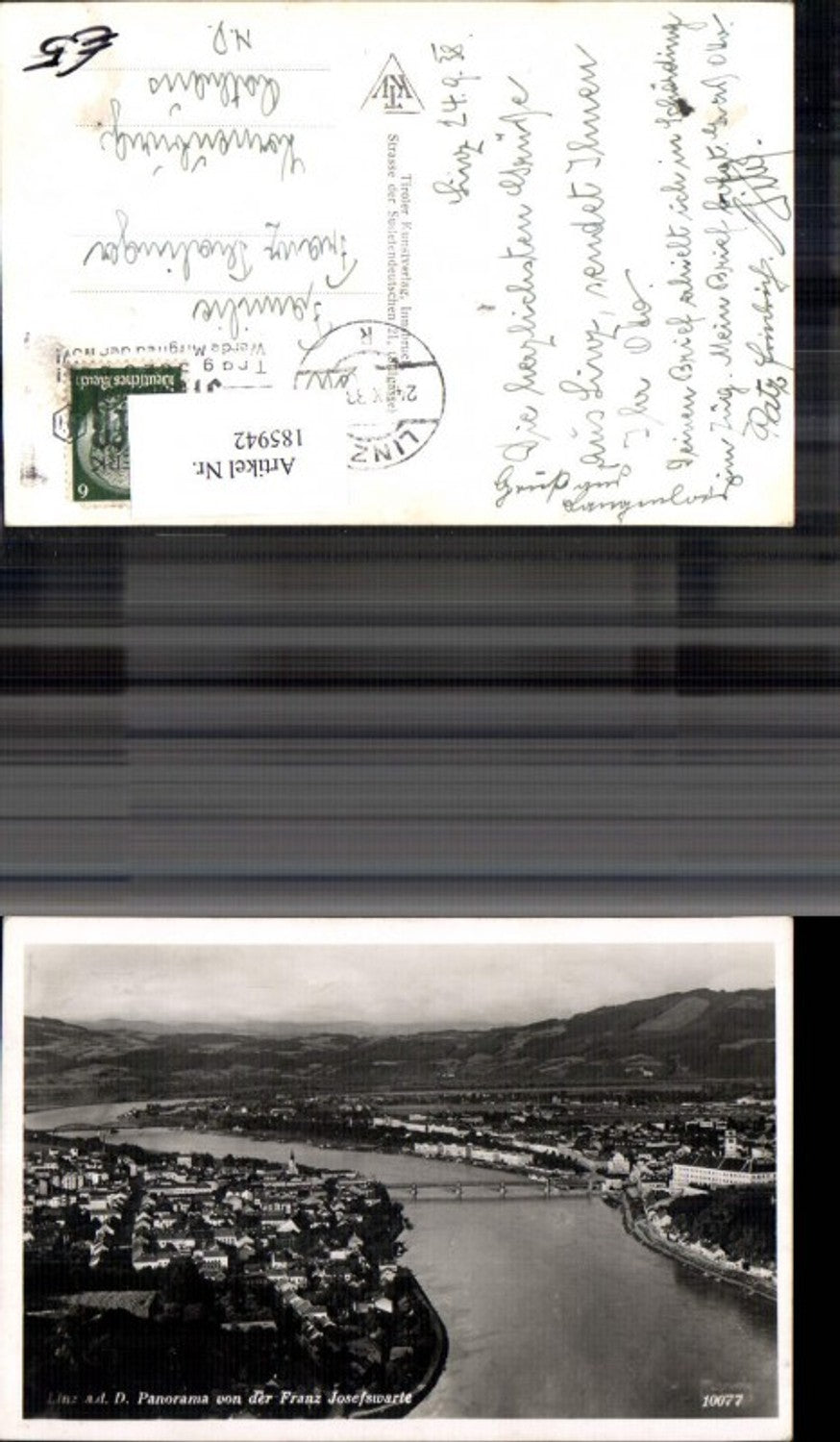 185942,Linz Panorama v. d. Franz Josef Warte