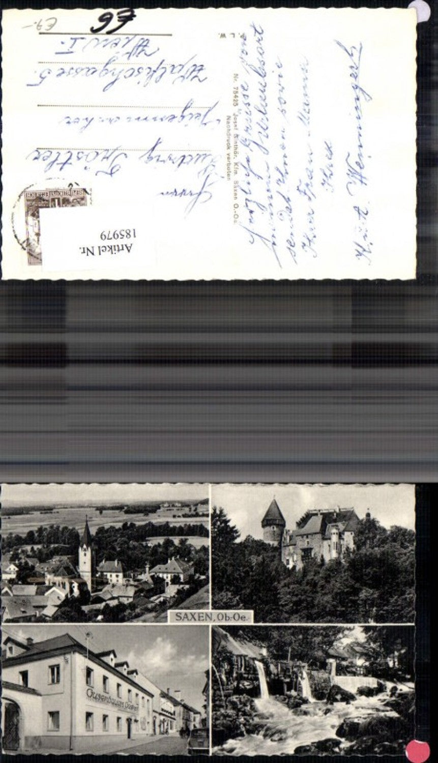 185979,Saxen Mehrbild Ak