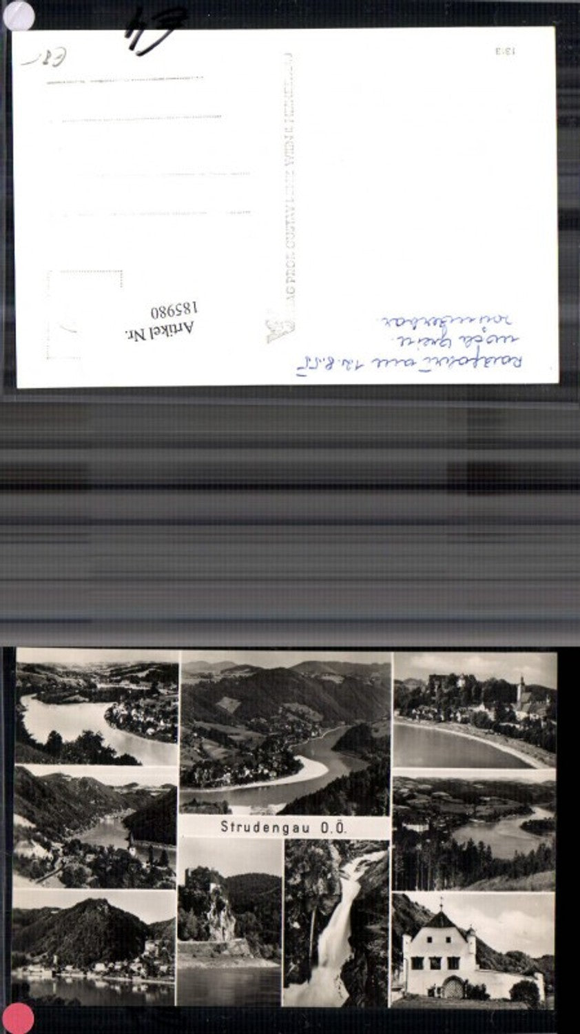 185980,Strudengau Mehrbild Ak