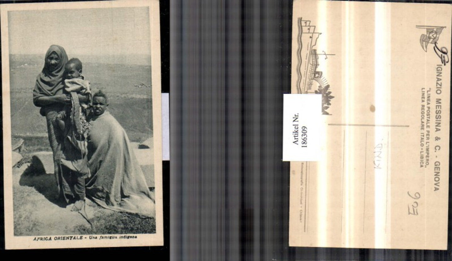 186309,Bedouine Frau m. Kinder Afrika