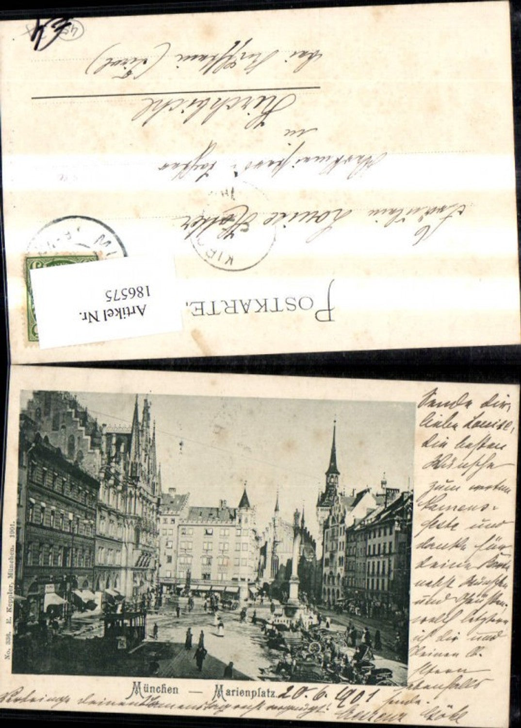 186575,München Marienplatz